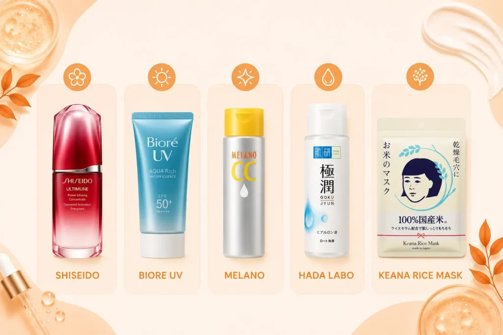 Japanese skincare brands