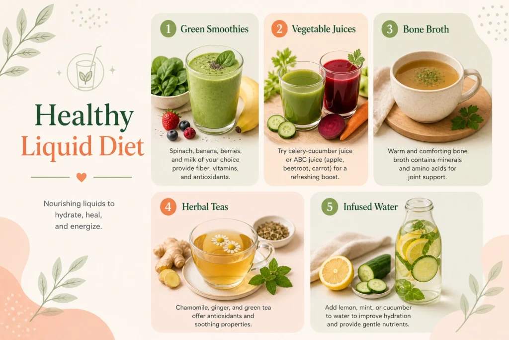 Healthy liquid diet