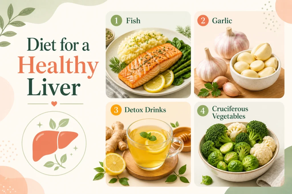diet for healthy liver,