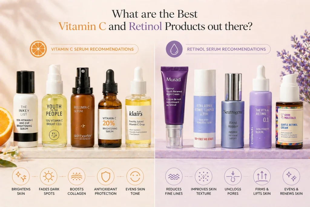 best Vitamin C and Retinol Products