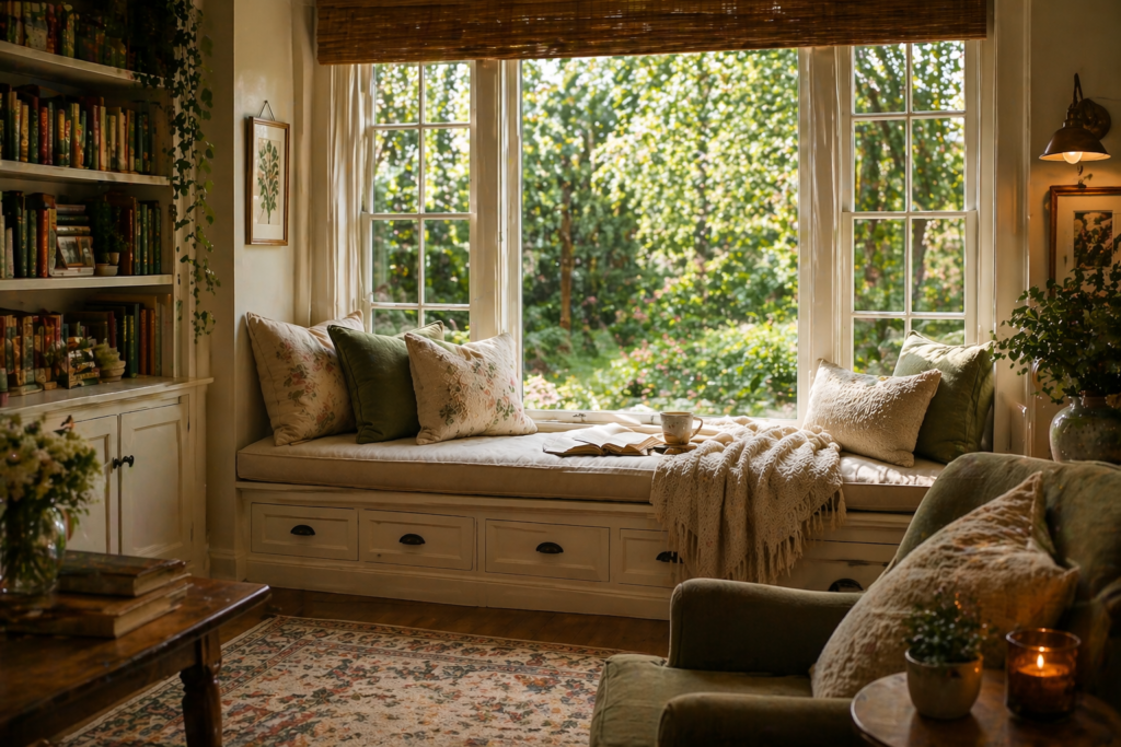 window reading nook