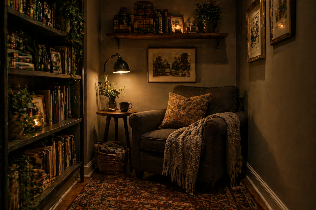 reading nook for small space 