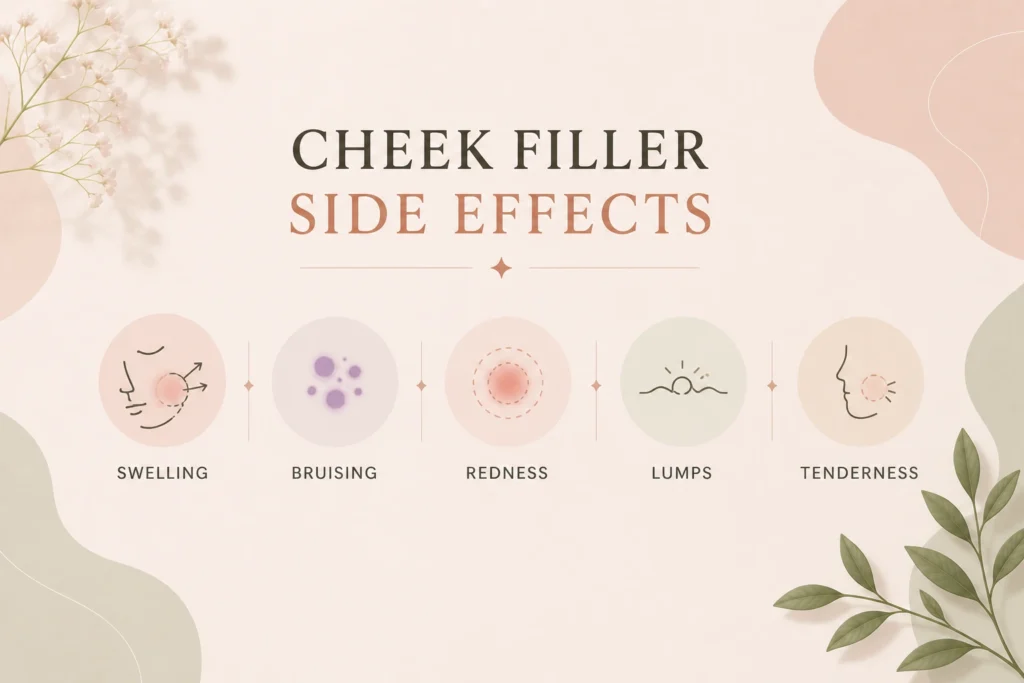 Cheek filler side effects