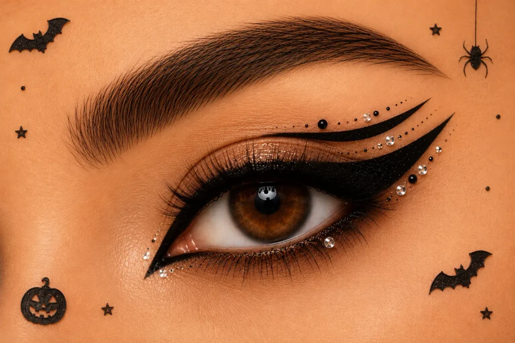  cat halloween makeup eyes​