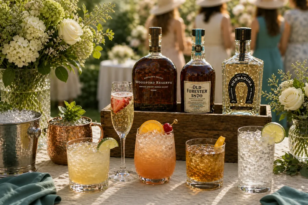 Drinks at the Kentucky Derby
