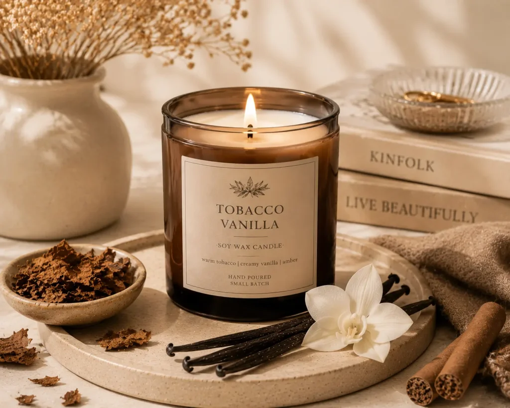  tobacco vanilla candle