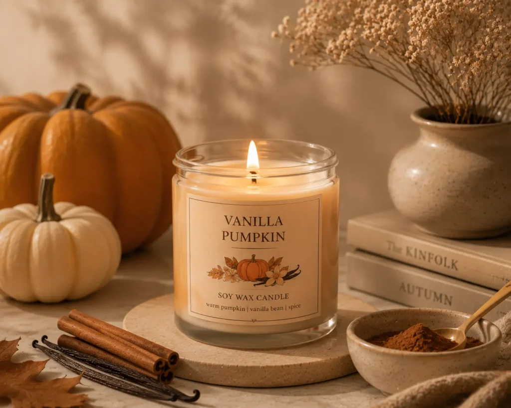Vanilla Pumpkin Candle