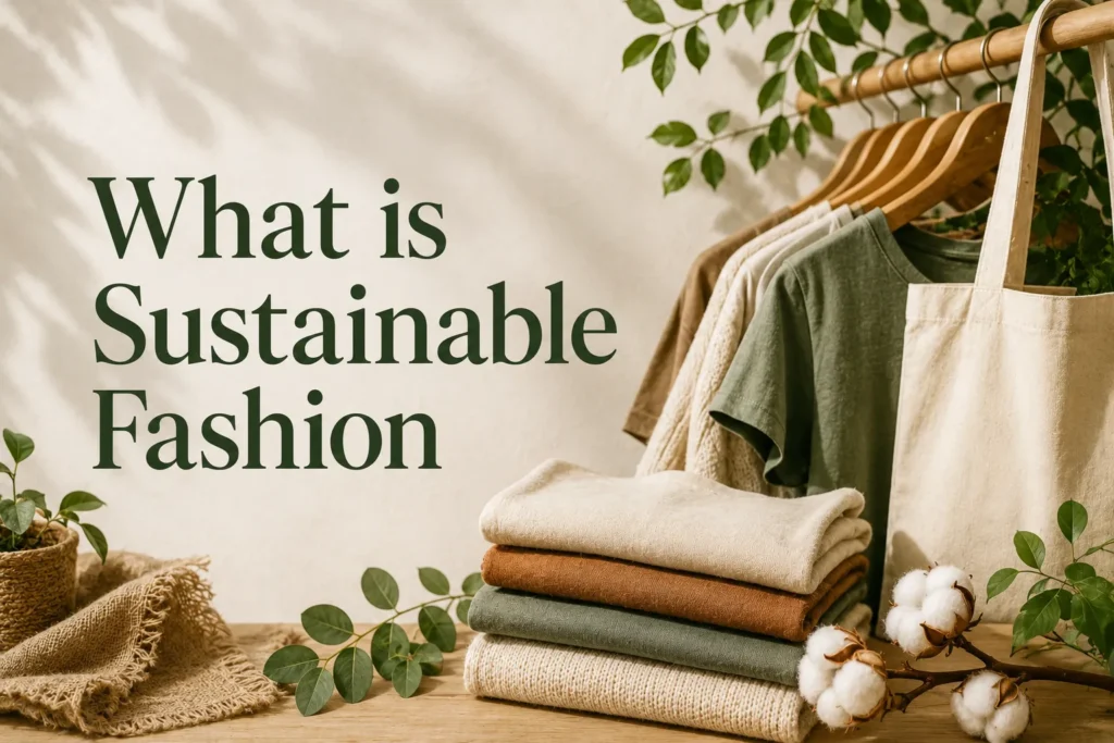 What is sustainable fashion