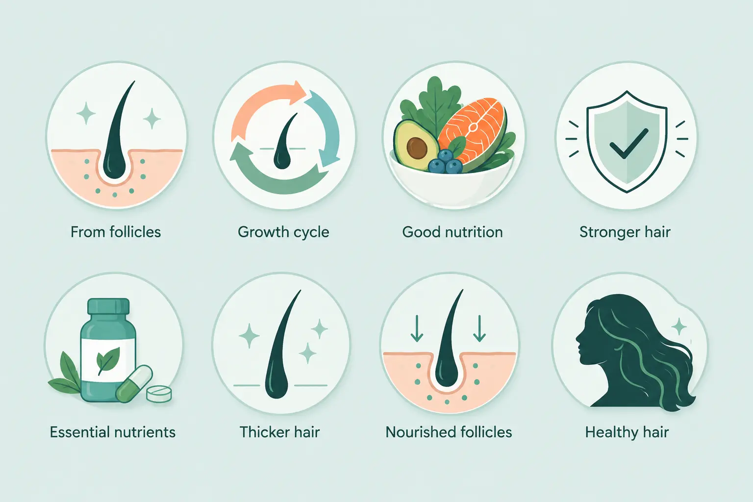 How Nutrition Supports Healthy Hair Growth