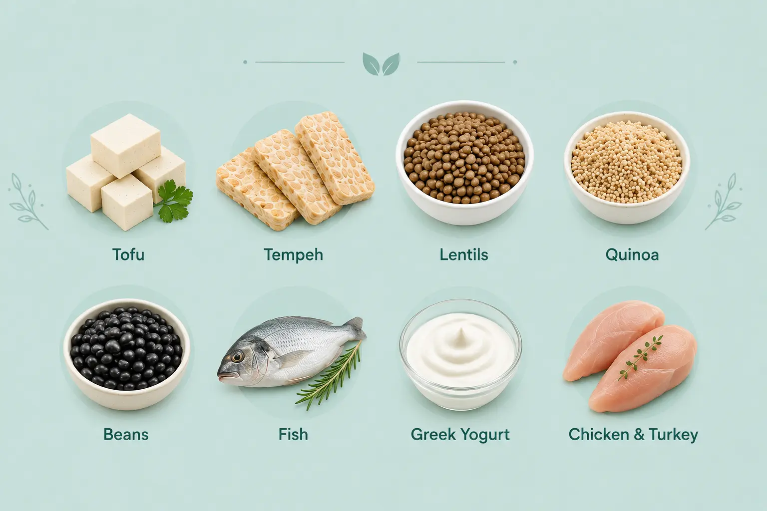 Lean and Plant-Based Proteins