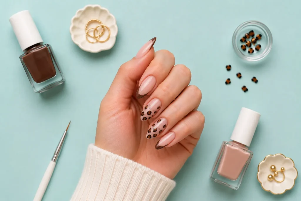 animal print accent