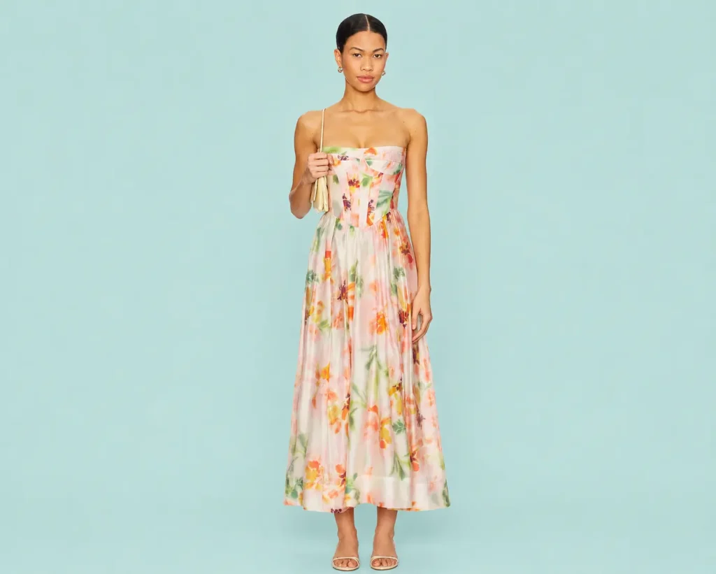 Farm Rio Floral Midi — The Joyful Pick