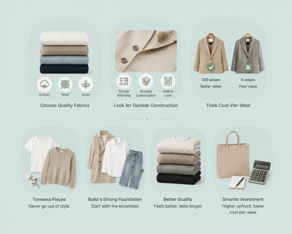 invest in quality basics