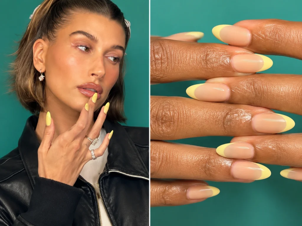 Butter Yellow Nails