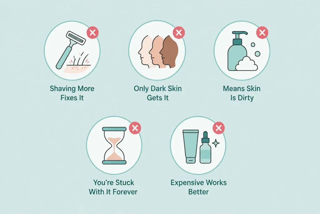 Common Myths About Strawberry Skin 