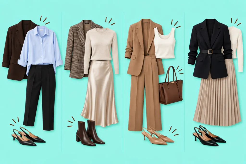 Polished Office & Smart-Casual Outfits