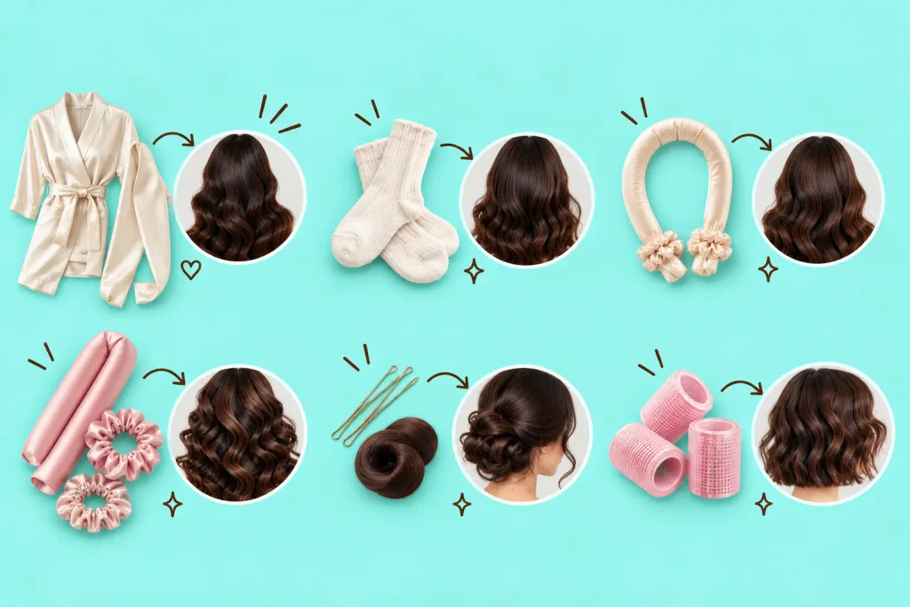How to Do Heatless Curls